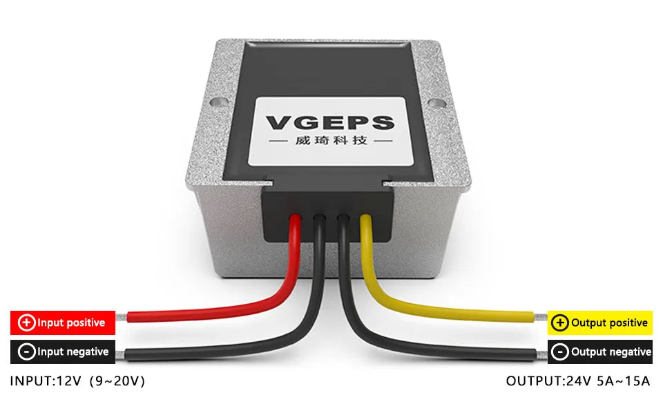 12V to 24V DC power booster 9-20V to 24V car power converter DC-DC regulator