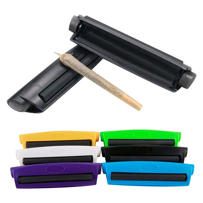 110mm 78mm Cigarette Rolling Machine with Sealing Moisture-proof Tube Manual Tobacco Roller Maker Tool Smoking Accessories