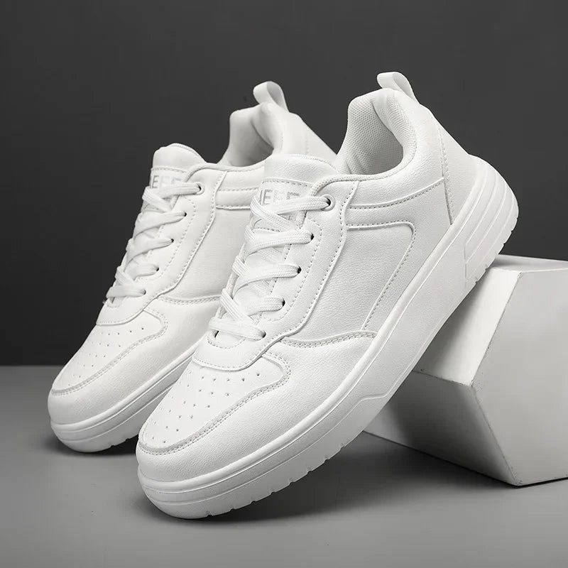 YRZL White Shoes Casual Shoes for Men Comfortable White Sneakers Lightweight Walking Women Shoes Tenis Masculino Plus Size 36-47