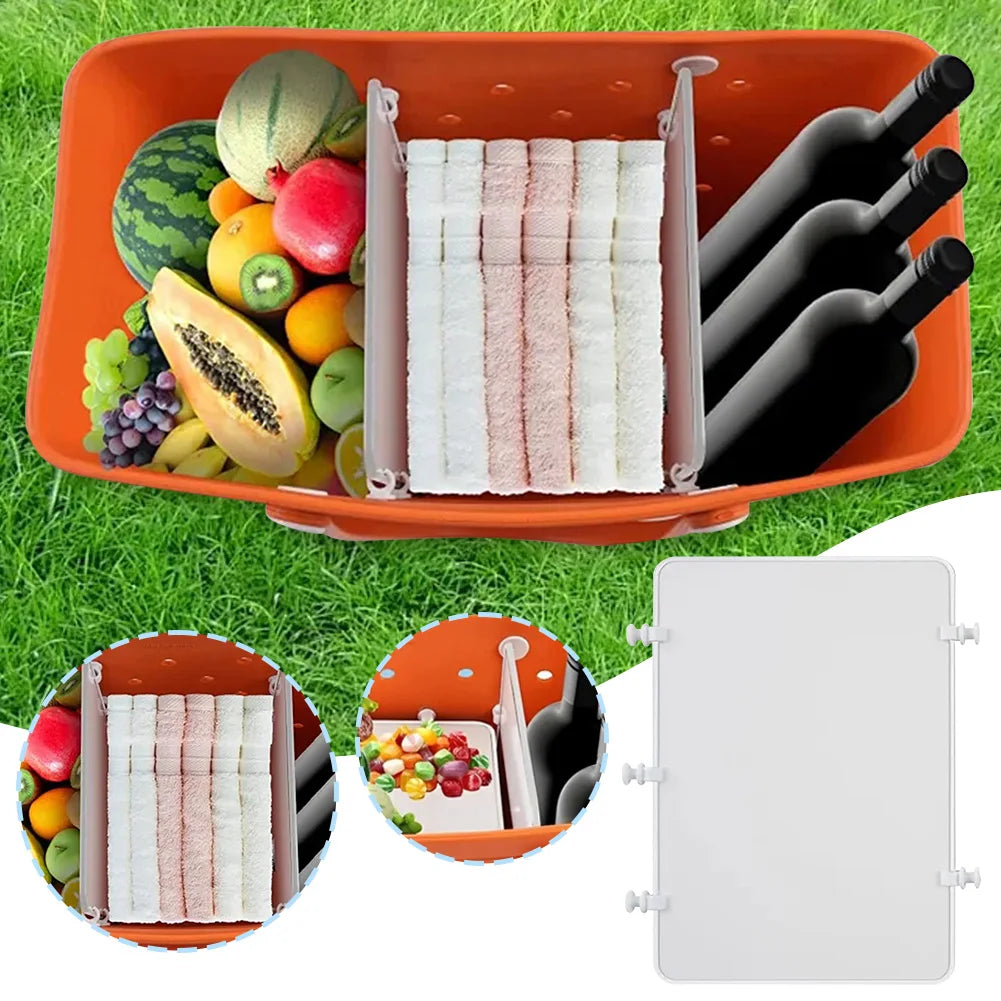 1-4PCS Divider Tray for Bogg Bag Beach Bag Divider Organizer Tray Compatible with Bogg Bag for Bogg Beach Bag Accessories