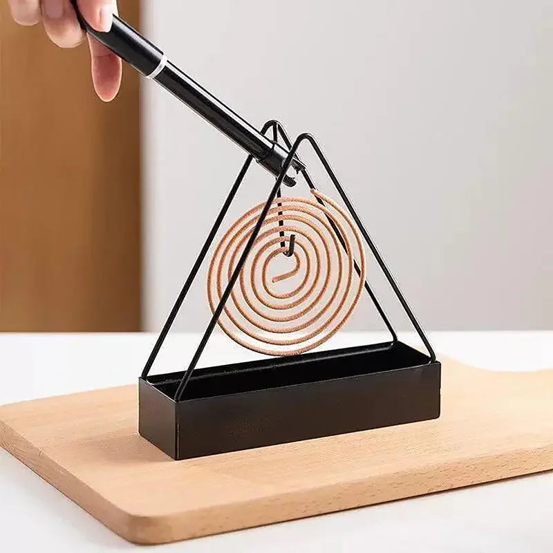 1/2PCS Iron Mosquito Coil Incense Burner Frame Modern Repellent Incense Rack for Household Bedroom Patio