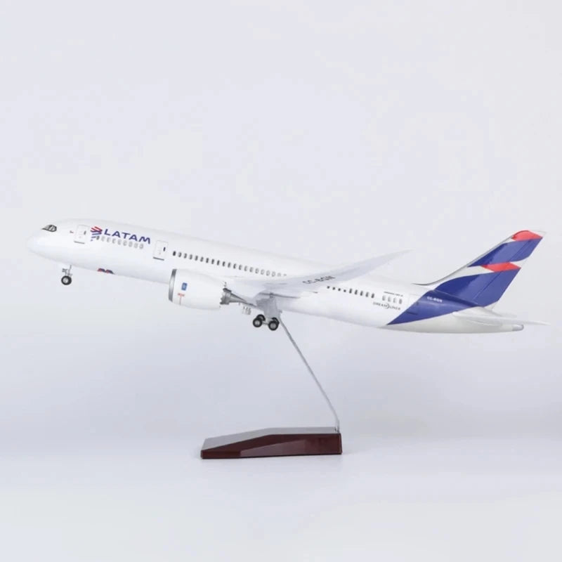 1/130-47CM Chile LATAM Airline Airplane Model Toy 787 B787 Dreamliner Aircraft Plastic Resin Replica Plane Model Toy Collection