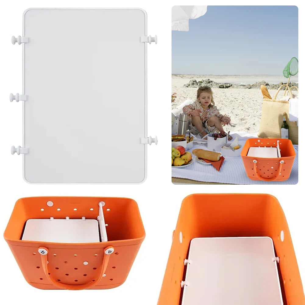 1-4PCS Divider Tray for Bogg Bag Beach Bag Divider Organizer Tray Compatible with Bogg Bag for Bogg Beach Bag Accessories