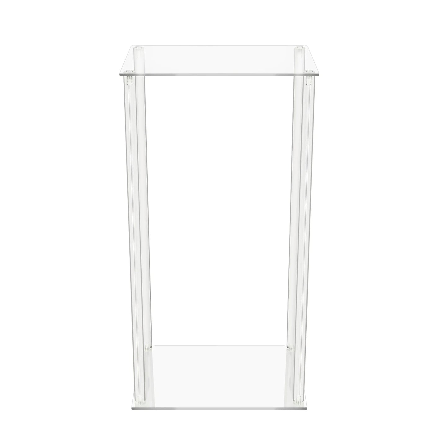 10PCs Acrylic Flower Vase Clear Centerpiece Stand for Wedding Reception Table Decoration Clear Display Rack Luxury Floral