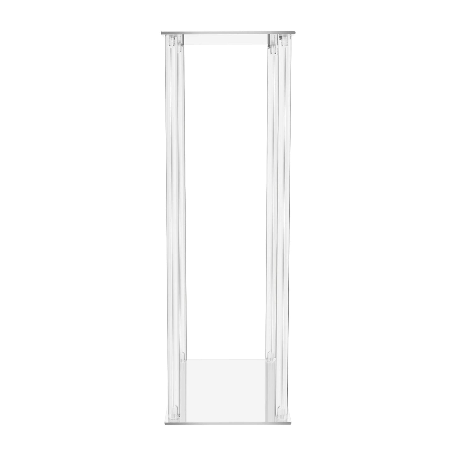 10PCs Acrylic Flower Vase Clear Centerpiece Stand for Wedding Reception Table Decoration Clear Display Rack Luxury Floral