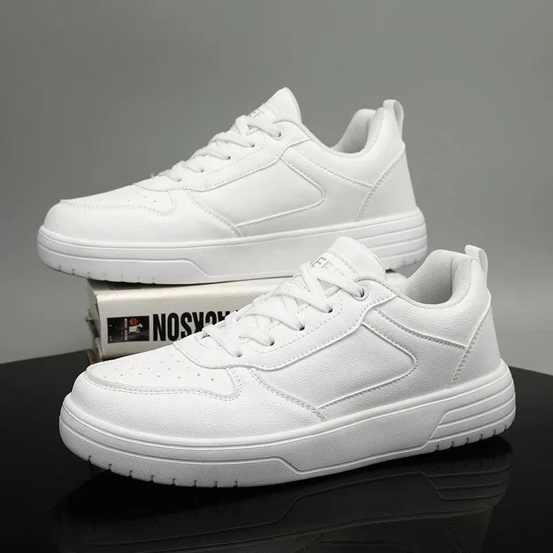 YRZL White Shoes Casual Shoes for Men Comfortable White Sneakers Lightweight Walking Women Shoes Tenis Masculino Plus Size 36-47